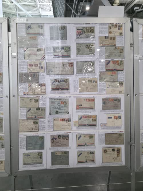 Uruguayan Air Mail (1929-1947) — frame 5506, exhibited by Enrique Lewowicz Weitzman