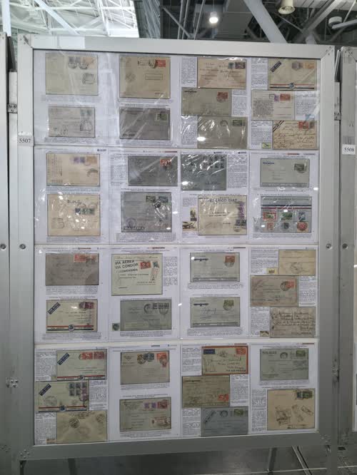 Uruguayan Air Mail (1929-1947) — frame 5507, exhibited by Enrique Lewowicz Weitzman