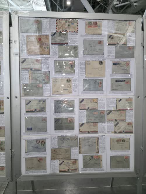 Uruguayan Air Mail (1929-1947) — frame 5509, exhibited by Enrique Lewowicz Weitzman