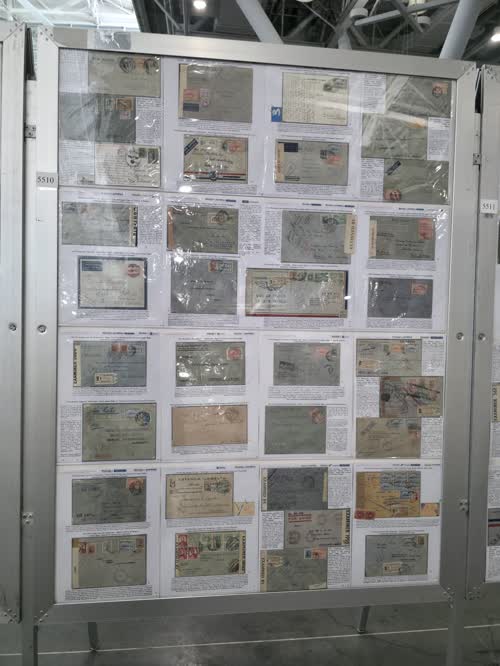 Uruguayan Air Mail (1929-1947) — frame 5510, exhibited by Enrique Lewowicz Weitzman