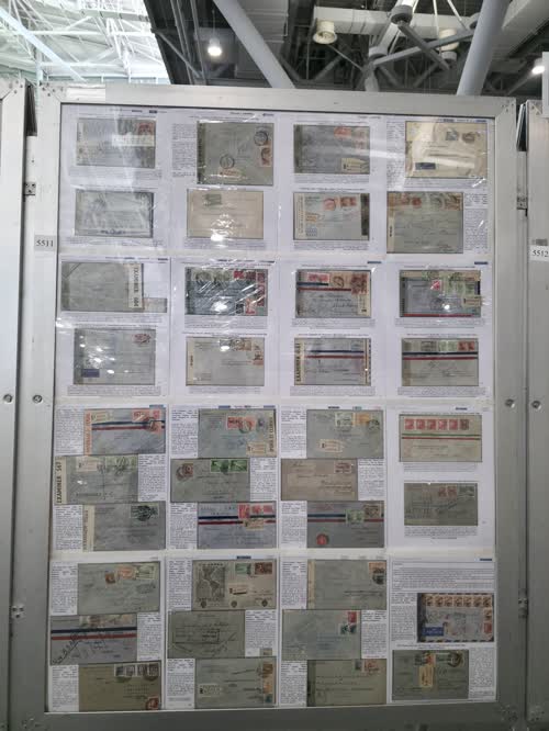 Uruguayan Air Mail (1929-1947) — frame 5511, exhibited by Enrique Lewowicz Weitzman