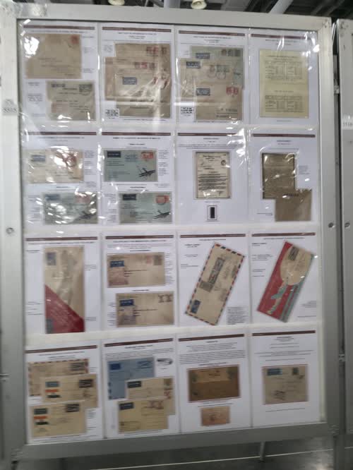 Development and Operations of Indian Airmails (1911-1950) — frame 5515, exhibited by Mohanachandran Nair P.
