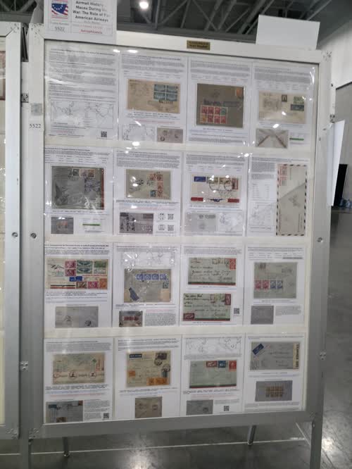 Airmail History of Macau During the War: The Role of Pan American Airways — frame 5522, exhibited by Sio Fu