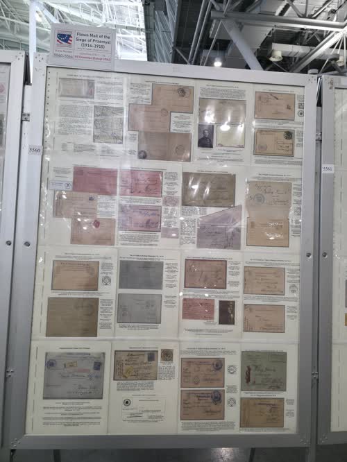 Flown Mail of the Siege of Przemysl (1914-1915) — frame 5560, exhibited by Jerzy W. Kupiec-Weglinski