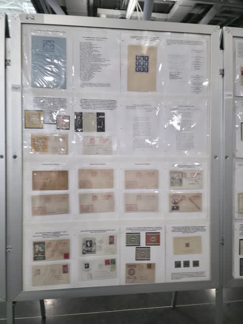 Centenary of the Penny Black — frame 5567, exhibited by Charles Karnolt
