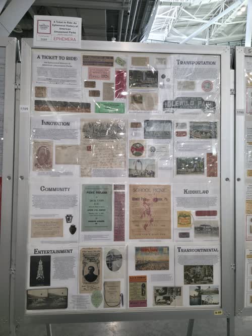 A Ticket to Ride: An Ephemeral History of American Amusement Parks — frame 5589, exhibited by Jennifer Sopko