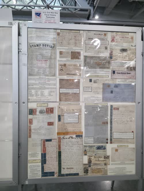 U.S. Civil War Era Fiscal History Panorama — frame 5774, exhibited by Michael T. Mahler
