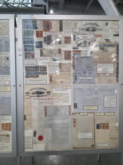 U.S. Civil War Era Fiscal History Panorama — frame 5779, exhibited by Michael T. Mahler