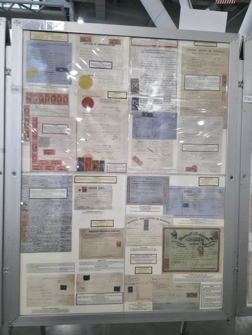 U.S. Civil War Era Fiscal History Panorama — frame 5781, exhibited by Michael T. Mahler