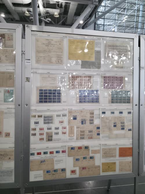 The Consular, Service Fee and License Stamps of Israel — frame 5800, exhibited by Darryl John Fuller