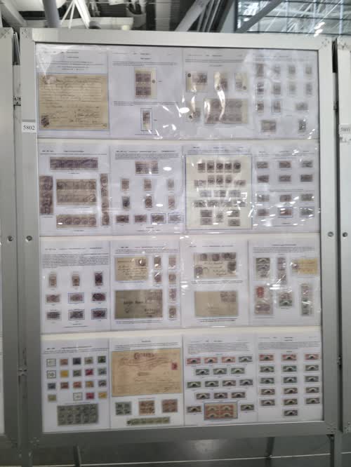The Fiscal Stamps of Western Australia 1879-1974 — frame 5802, exhibited by Ian Culshaw