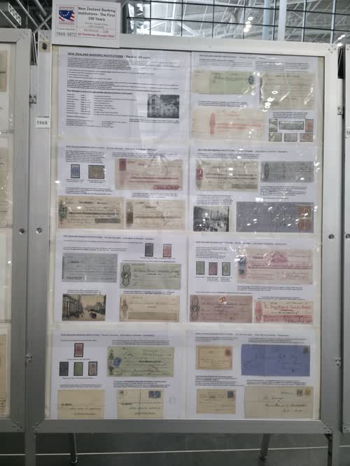 New Zealand Banking Institutions- The First 100 Years — frame 5868, exhibited by Michael Joseph Chong
