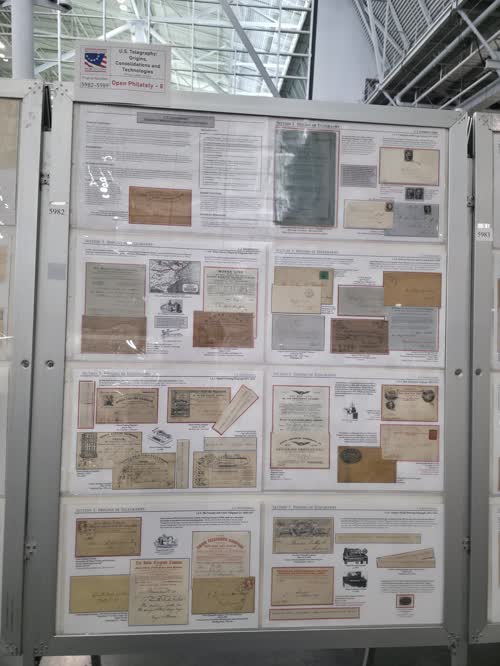 U.S. Telegraphy: Origins, Consolidations and Technologies — frame 5982, exhibited by Philip Leber