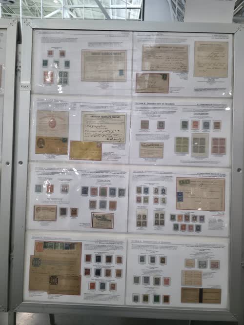 U.S. Telegraphy: Origins, Consolidations and Technologies — frame 5985, exhibited by Philip Leber