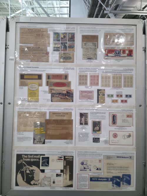 U.S. Telegraphy: Origins, Consolidations and Technologies — frame 5989, exhibited by Philip Leber