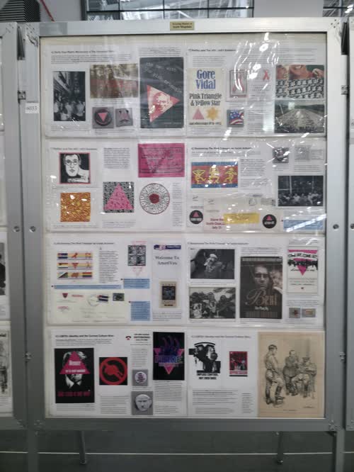 From Mark of Oppression to Symbol of Gay Pride- The Pink Triangle — frame 6033, exhibited by Dr. Tomas L. Griebling