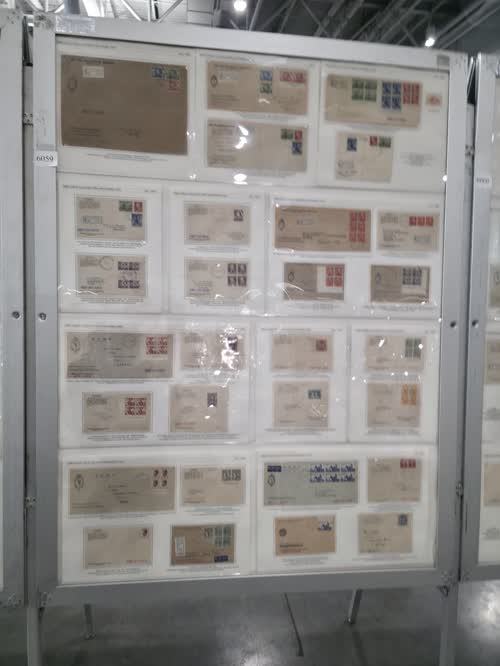 Australian "Official Post Office" First Day Covers to 1970 — frame 6059, exhibited by Frank Pauer