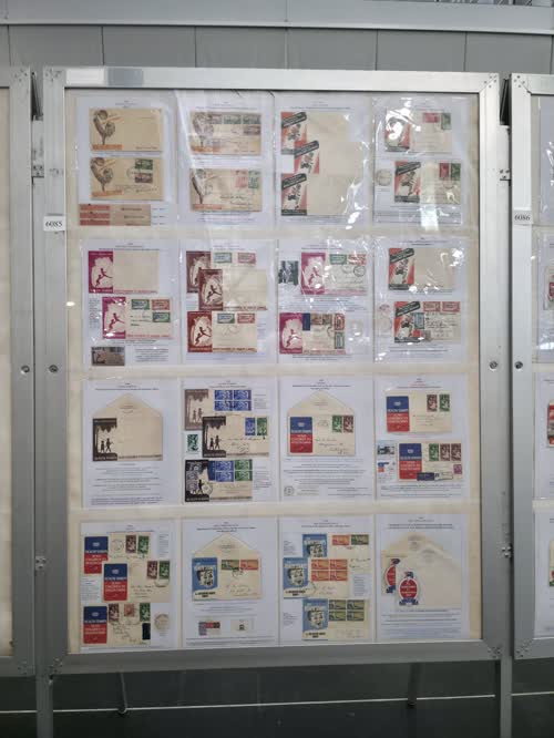 New Zealand Federation of Children's Health Camps Inc. First Day Covers 1941-1969 — frame 6085, exhibited by Tony Thackery