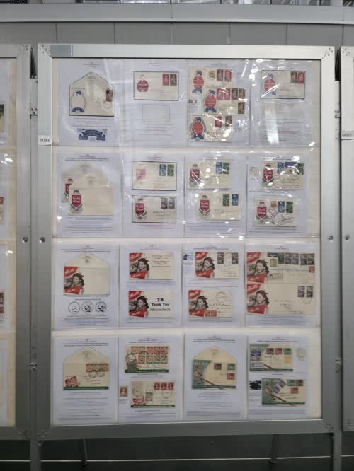 New Zealand Federation of Children's Health Camps Inc. First Day Covers 1941-1969 — frame 6086, exhibited by Tony Thackery