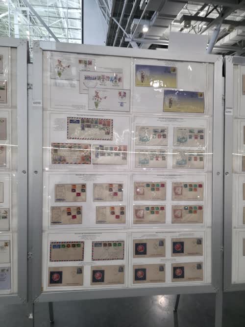 India Post Independence Definitive, Military & Service FDC — frame 6098, exhibited by Arun Bindal