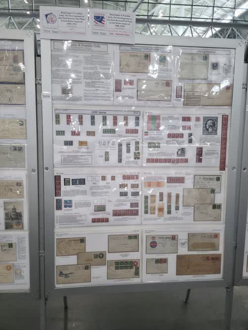 White Paper & Errors in Color: The Development of the Third Bureau-First Issue 2c & 5c, World War I 1914-1918 — frame 7059, exhibited by Gregory Shoults