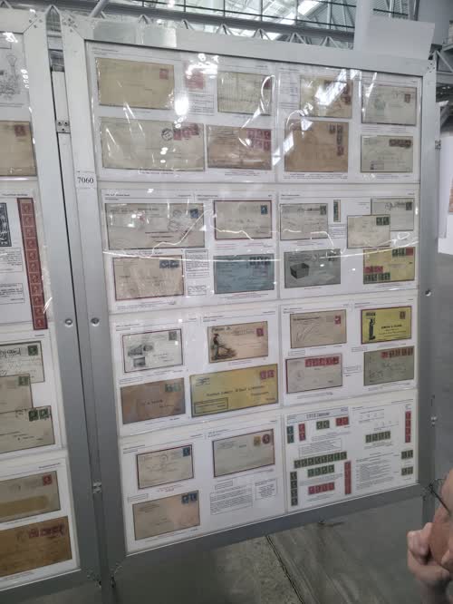 White Paper & Errors in Color: The Development of the Third Bureau-First Issue 2c & 5c, World War I 1914-1918 — frame 7060, exhibited by Gregory Shoults