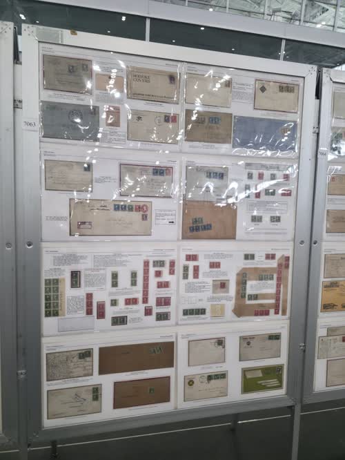 White Paper & Errors in Color: The Development of the Third Bureau-First Issue 2c & 5c, World War I 1914-1918 — frame 7063, exhibited by Gregory Shoults