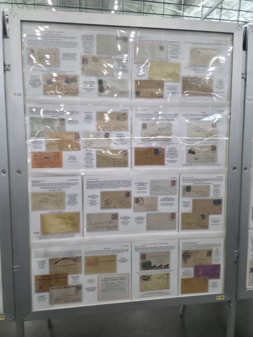 Honduras Stampless Domestic and International Mail 1865-1882 — frame 7110, exhibited by Daniel Knowles