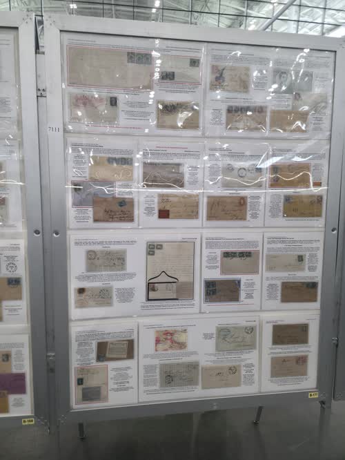 Honduras Stampless Domestic and International Mail 1865-1882 — frame 7111, exhibited by Daniel Knowles
